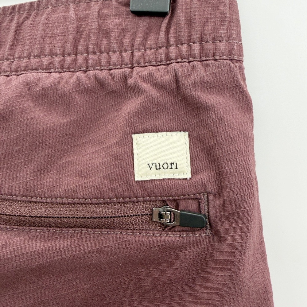 Vuori Ripstop Pants in Chestnut Purple Brown Size XS - Picture 8 of 11